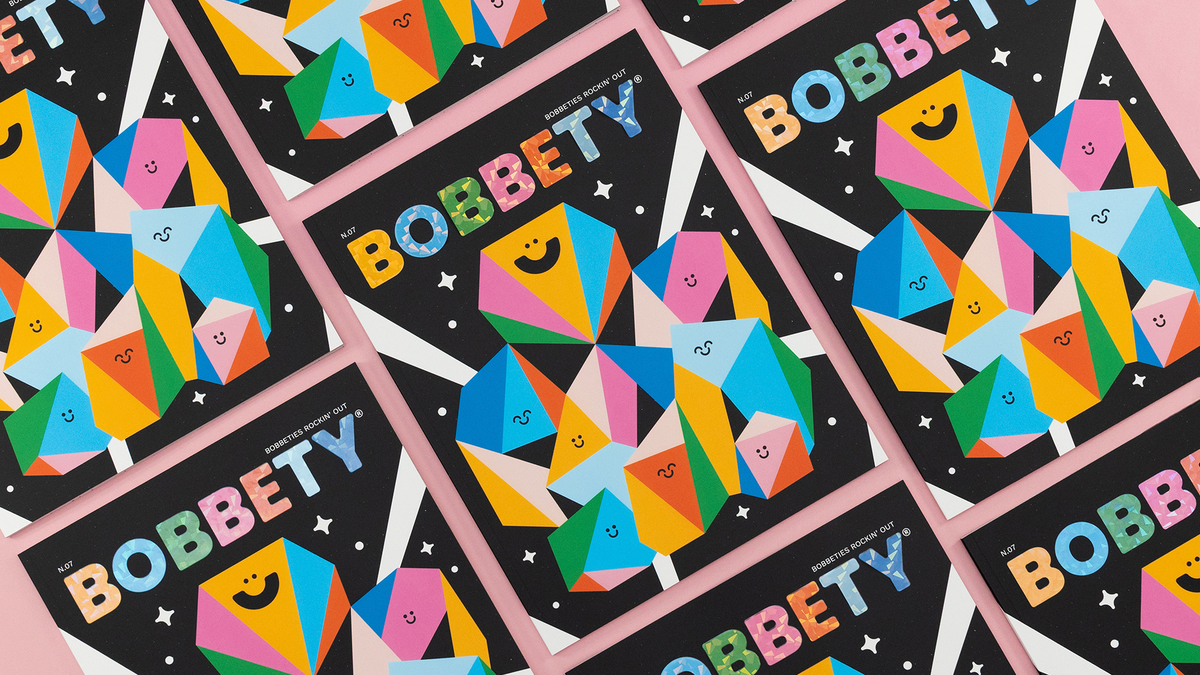 Multiple covers of Bobbety Magazine Issue N.07 Bobbeties Rockin' Out