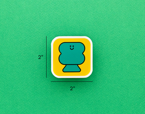 Bobbety Beginnings Collection: Issue N.01 Happy Bobb Sticker