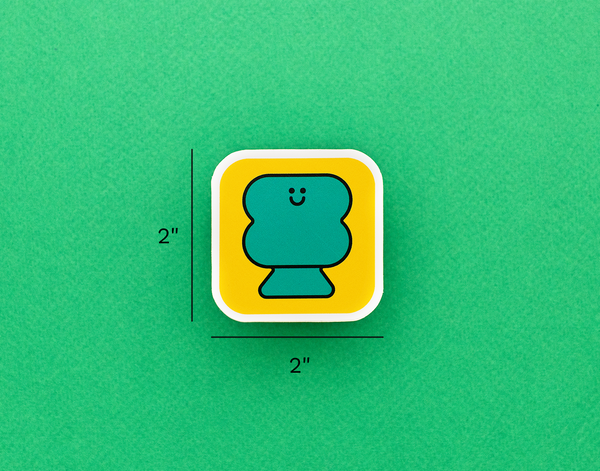 Bobbety Beginnings Collection: Issue N.01 Happy Bobb Sticker