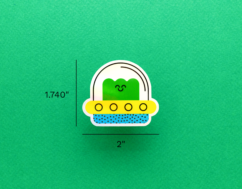 Bobbety Beginnings Collection: Issue N.02 Space Bobb Sticker