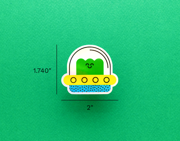 Bobbety Beginnings Collection: Issue N.02 Space Bobb Sticker