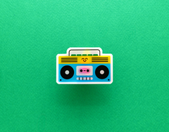 Bobbety Beginnings Collection: Issue N.04 JukeBox Bobb Sticker