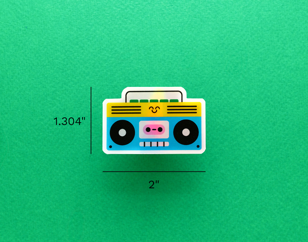 Bobbety Beginnings Collection: Issue N.04 JukeBox Bobb Sticker