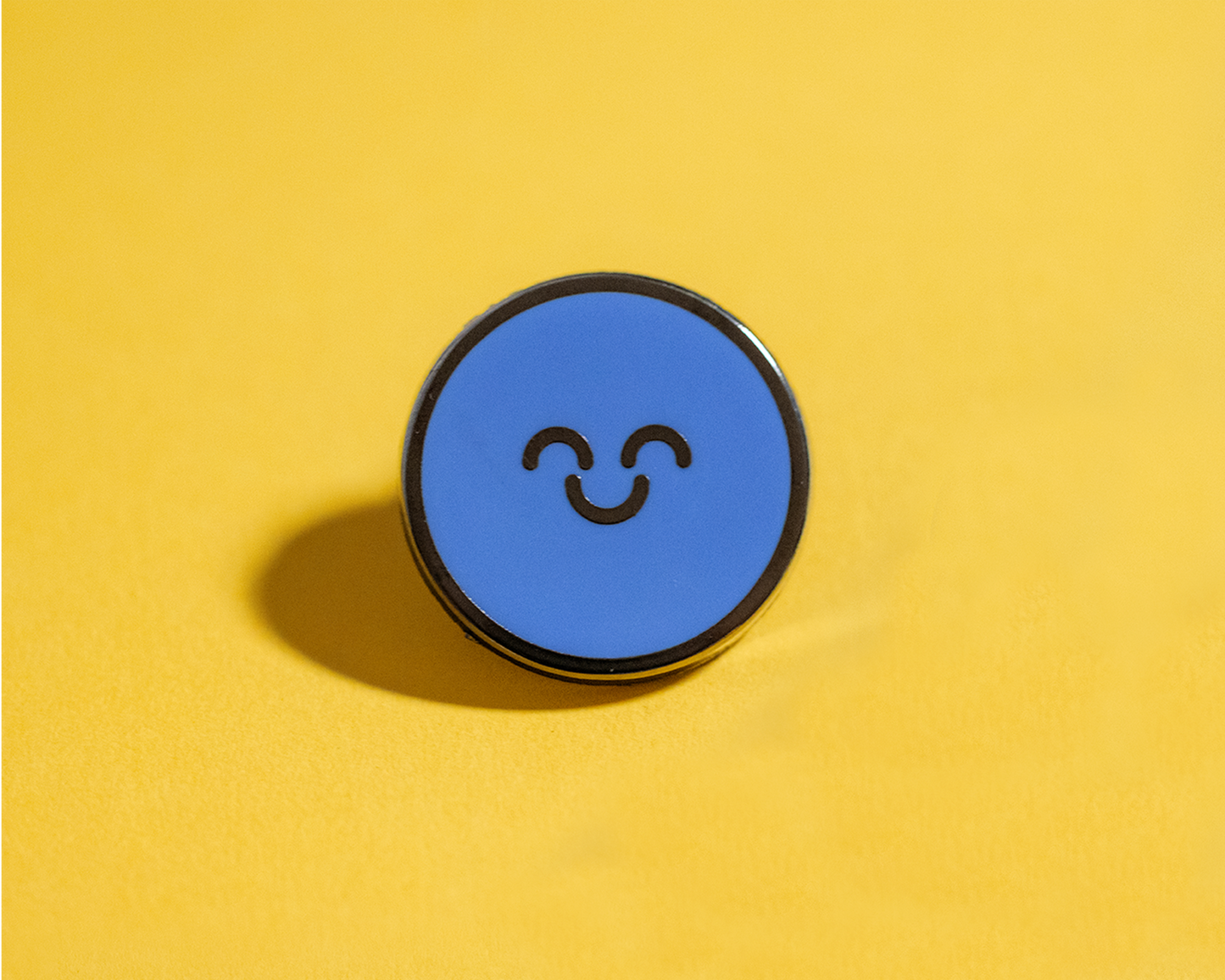 Happy Blue Pin