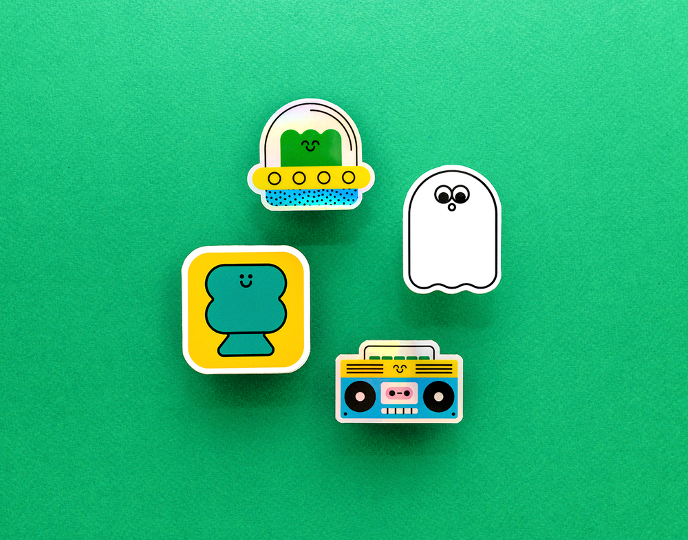 Bobbety Beginnings Sticker Collection